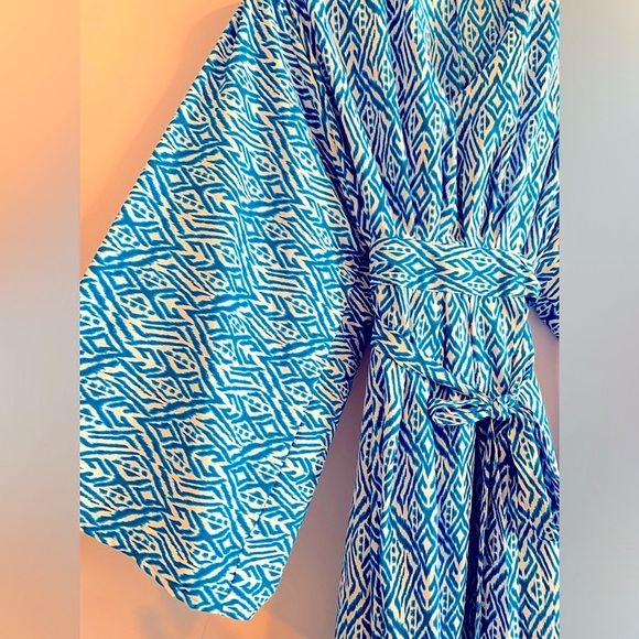 Excellent Condition, Coolibar Dolman Kimono Sleeve Belted Dress, UPF 50+, Sz S - Picture 3 of 15